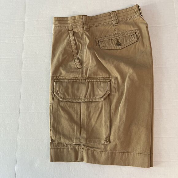 Polo Ralph Lauren Mens Sz 36 Cargo Shorts Classic Gellar Montana Khaki NWT - Picture 2 of 11